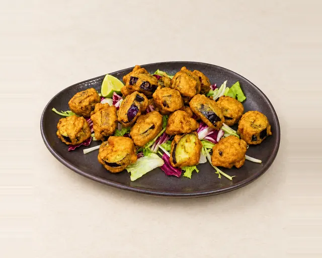 Aubergines pakora
